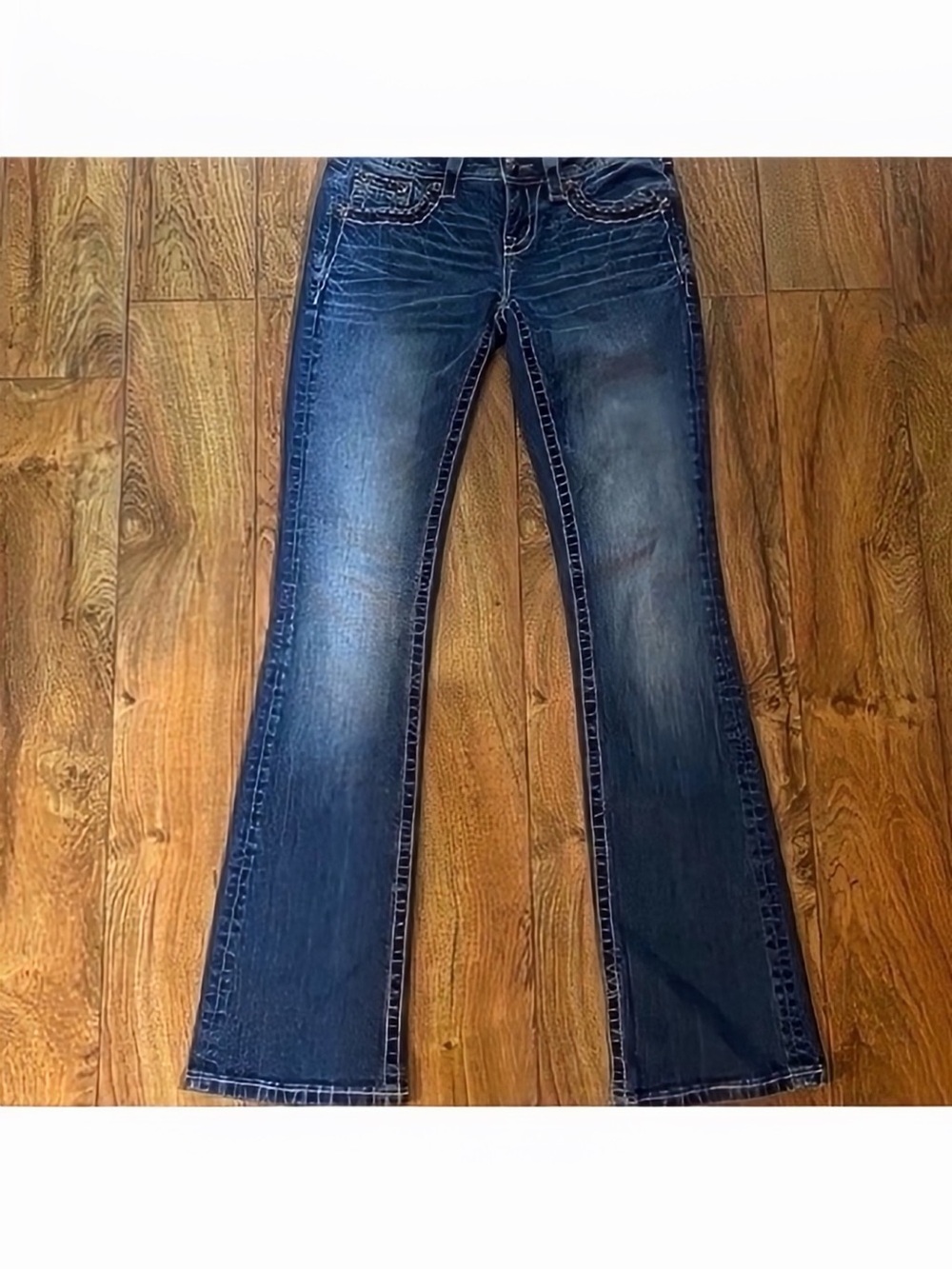Beautiful Y2K Miss Me Boot Jeans With 34” Inseam